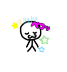 棒な人間クン（個別スタンプ：2）
