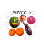 日常で使えるキュートな野菜＆フルーツ♡（個別スタンプ：8）