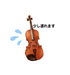 バイオリンっ子のスタンプ①（個別スタンプ：3）