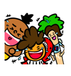 笑方箋のLINEスタンプ（個別スタンプ：7）