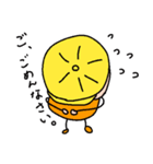 きいろの ぼうくん。（個別スタンプ：2）