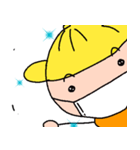 きいろの ぼうくん。（個別スタンプ：8）