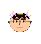 メガネとマスクと僕（個別スタンプ：8）