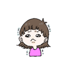 うるさい彼女と彼氏くん（個別スタンプ：3）