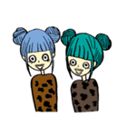 日女。（個別スタンプ：3）