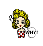 日女。（個別スタンプ：4）