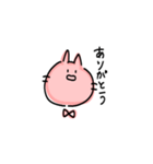 てがきうさぎのうさまるこ（個別スタンプ：16）