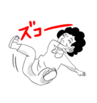 色々な人たちのちょっとシュールな反応（個別スタンプ：25）