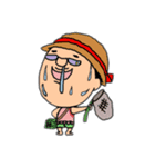 汗かき女子（個別スタンプ：2）