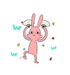 うさぎ、煽る。（個別スタンプ：3）