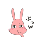 うさぎ、煽る。（個別スタンプ：6）