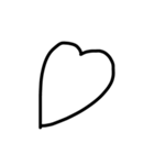 ひじき文字2（黒）（個別スタンプ：17）
