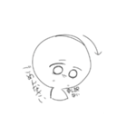 シンプルだけどかわいいスタンプ3（個別スタンプ：2）