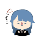 まるっこ おんなのこ（個別スタンプ：14）