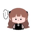 まるっこ おんなのこ（個別スタンプ：18）