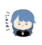 まるっこ おんなのこ（個別スタンプ：20）
