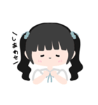 まるっこ おんなのこ（個別スタンプ：24）