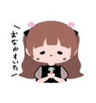 まるっこ おんなのこ（個別スタンプ：25）