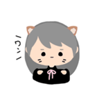 まるっこ おんなのこ（個別スタンプ：26）