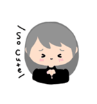 まるっこ おんなのこ（個別スタンプ：31）