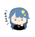 まるっこ おんなのこ（個別スタンプ：33）