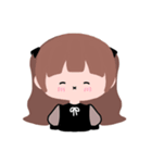 まるっこ おんなのこ（個別スタンプ：38）