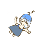 やる気のない自分（個別スタンプ：4）