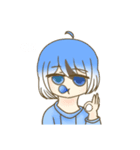 やる気のない自分（個別スタンプ：7）