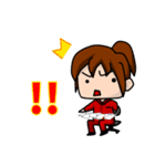 いつも元気なあられさんスタンプ（個別スタンプ：19）