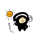 くろでんわん（個別スタンプ：3）