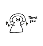 つめ子のすたんぷ【表情筋】（個別スタンプ：1）