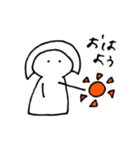 つめ子のすたんぷ【表情筋】（個別スタンプ：21）
