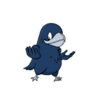 クックー•ザ•カラス (シリーズ 01)（個別スタンプ：5）