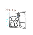 不調なうさぎさん（個別スタンプ：11）