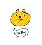 hello！ とあいさつする動物たち（個別スタンプ：2）