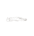 じゆうきままなねこ（個別スタンプ：3）