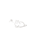 じゆうきままなねこ（個別スタンプ：6）