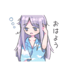 ほのぼの 女の子の日常スタンプ（個別スタンプ：3）