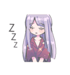 ほのぼの 女の子の日常スタンプ（個別スタンプ：4）
