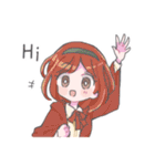 ほのぼの 女の子の日常スタンプ（個別スタンプ：13）