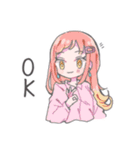 ほのぼの 女の子の日常スタンプ（個別スタンプ：16）