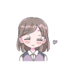 ほのぼの 女の子の日常スタンプ（個別スタンプ：21）