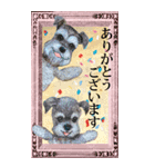 【犬＆猫】額ぶちアート（個別スタンプ：21）