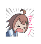 毎日使える賢いJKスタンプ（個別スタンプ：21）