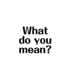 煽る文字スタンプ（個別スタンプ：31）