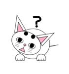 白猫テンテン（個別スタンプ：6）