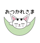 白猫テンテン（個別スタンプ：15）