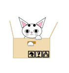 白猫テンテン（個別スタンプ：22）