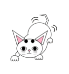 白猫テンテン（個別スタンプ：25）