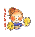 ポニーテールちゃんの敬語スタンプ❤️（個別スタンプ：16）